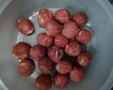 Foto langkah ke 2 dari resep Bakso Keto Simpel #Keto #Debm Friendly.