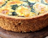 Foto del paso 10 de la receta: 🥧🌽🌿Tarta de choclo, acelga y queso, con masa de papa 🌿🌽🥧 #sintacc #veggie