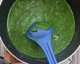 A picture of step 2 of Palak-Corn Curry.