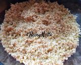 A picture of step 2 of Badam-Pista Puri.