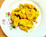 Foto del paso 5 de la receta: Pollo con champignones😍 Timbal de arroz🎉Omelette de tomate🤣