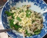 Foto del paso 4 de la receta: Ensalada de pollo, pasta y champiñones frescos