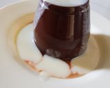 Foto langkah ke 4 dari resep Choco Pudding with Vanilla Vla.