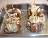 Foto del paso 6 de la receta: Hatillo de berenjenas rellenas de hortalizas y queso de cabra