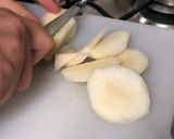 Foto del paso 1 de la receta Entrante de Navidad: rulo de carpaccio de ternera con mahonesa de pera
