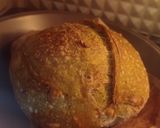 Foto langkah ke 21 dari resep Pandan Chili Flakes Cheese Sourdough Bread (Open Bake Method).