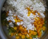 A picture of step 2 of Cheese corn Paratha.