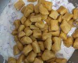 Tejszínes-füstölt sonkás gnocchi édesburgonyából recept fázis 7 fotója
