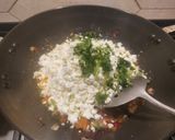 A picture of step 2 of Matar Paneer Bhurji.