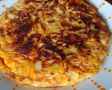 Foto del paso 3 de la receta: Tortilla de Sobrasada con patatas y cebolla
