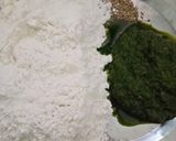 A picture of step 1 of Sadabahar paratha.