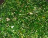 A picture of step 3 of Peanut methi.