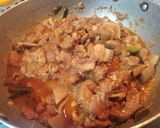 A picture of step 8 of Coorg Pork Curry.