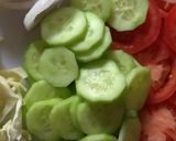 A picture of step 7 of Subway sandwich.