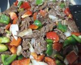 Foto langkah ke 5 dari resep Sapi lada hitam.