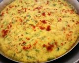 A picture of step 4 of Besan Sooji Methi Dhokla.
