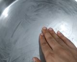 A picture of step 2 of Wheat flour chocolate nankhatai.