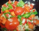 Foto del paso 1 de la receta: Lentejas con salchichas de pollo