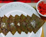 A picture of step 2 of Makai Palak Dodha.
