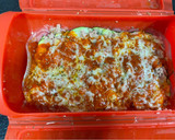 Foto del paso 5 de la receta: Calabaci-Pizza (En recipiente Lékué)
