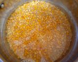 A picture of step 4 of Thinai (Foxtail Millet) Sambar Sadam.