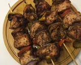 A picture of step 3 of Chicken kebab.