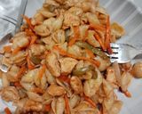 A picture of step 4 of Chicken macaroni.