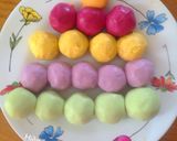 Hình bước làm 8 của món Bánh trôi, bánh chay ngũ sắc