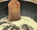 A picture of step 1 of Dates katli.