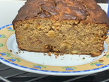 Bizcocho de avena y frutas pasas