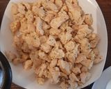 Foto del paso 2 de la receta: Pastel de papa con pollo al sartén