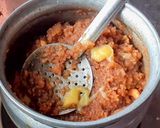 A picture of step 7 of Sweet poha or Flattened rice sweet.