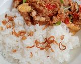Foto langkah ke 5 dari resep Tempe Telur Penyet.