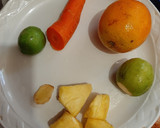 Foto del paso 1 de la receta: Jugo antigripal, alto en vitamina C 🍋🥕🍊🍍