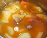 Foto del paso 4 de la receta: Crema de calabacín al cheddar con un toque de jengibre