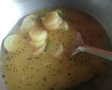 A picture of step 3 of Radish with Pea pods (Matar Dal).