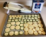 A picture of step 2 of California Farm Panfried Summer Squash.