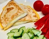 Sajtos omlett tortillában recept fázis 3 fotója