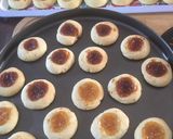 Foto del paso 6 de la receta: Pepas sabor naranja con dulce de batata/ membrillo bañadas