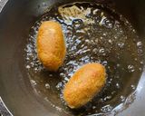 A picture of step 4 of Soyabean Muithya.