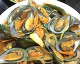 Foto langkah ke 4 dari resep Kerang Lobster kupas saos padang.