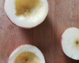 Une image de l'étape 2 de Pomme rôtie au four et son crumble.