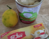 Foto langkah ke 1 dari resep Longan Lemon Tea.