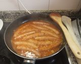 Foto del paso 7 de la receta Salchichas o longanizas blanca en salsa al vino