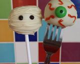 A picture of step 15 of Vickys Spooky Halloween Cake Pops! GF DF EF SF NF.