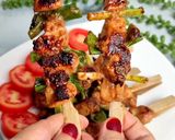 Foto langkah ke 4 dari resep Sate ayam / yakitori.