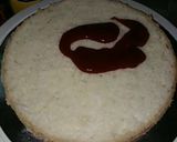 A picture of step 3 of Green chicken sandwich cake.