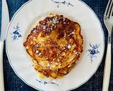 Foto langkah ke 5 dari resep Apple Pancake / Crêpes aux pommes.