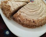 A picture of step 12 of Bombay coffee Cake.