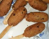 A picture of step 7 of Semolina pop sticks.